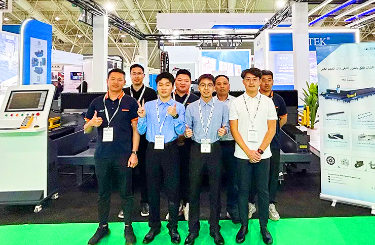 展會(huì)實(shí)況|迅鐳亮相2024 FABEX 國際金屬工業(yè)展