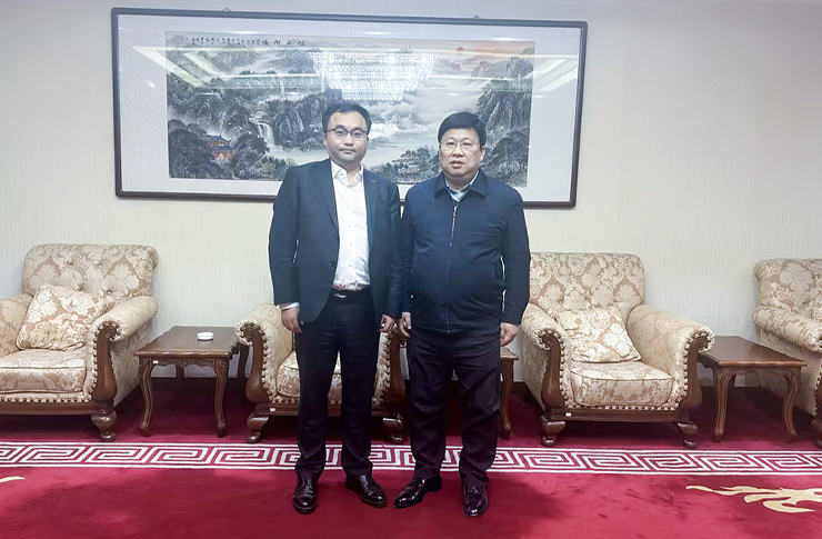 迅鐳激光董事長拜訪中國貿(mào)促會國際部部長吳蒙！