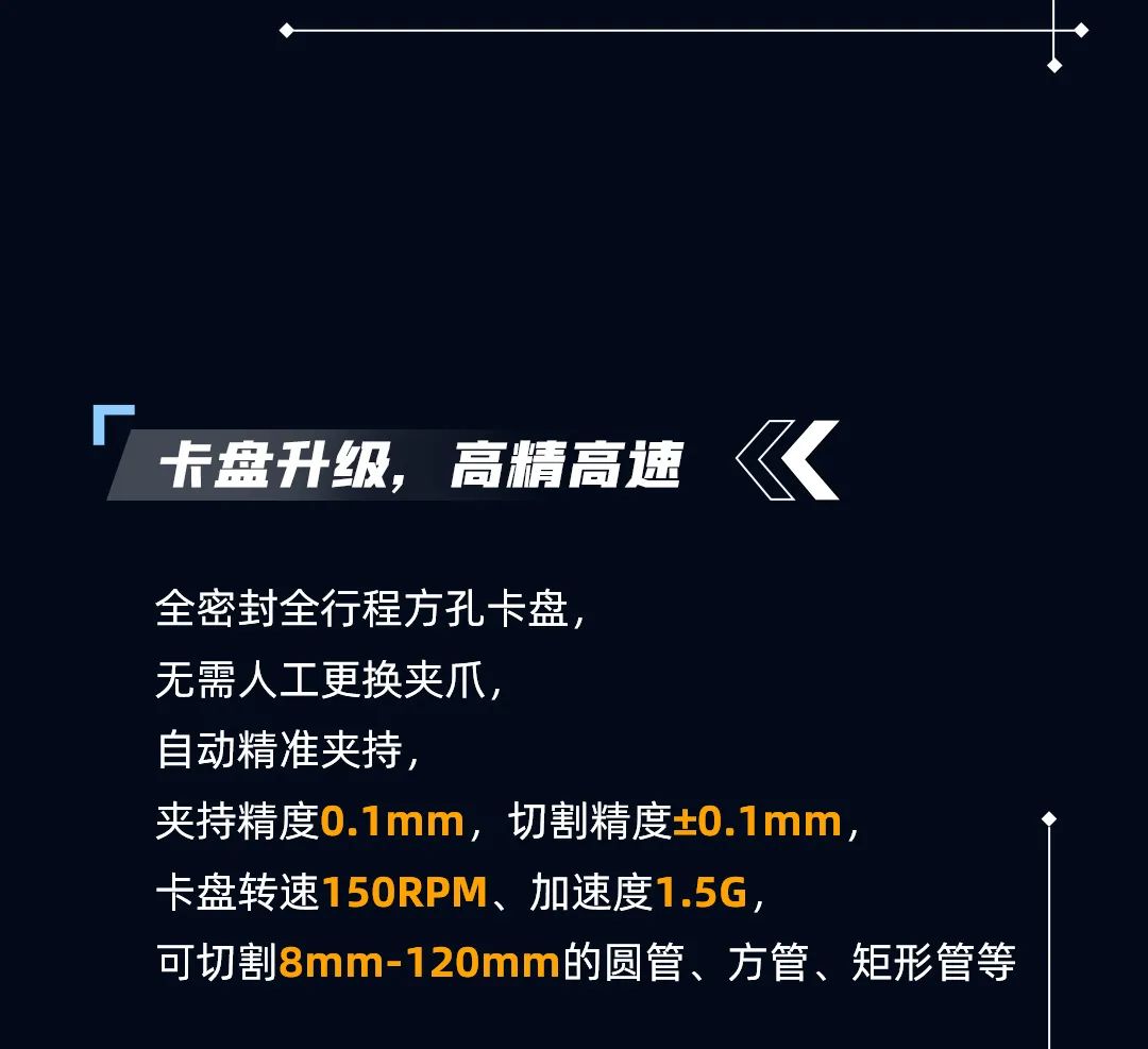 迅鐳激光L12精密切管機 | 小而強大，定義行業(yè)新標桿！(圖9)