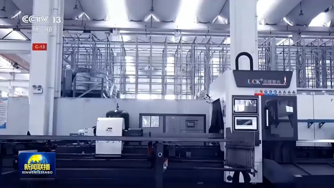 登上央視《新聞聯(lián)播》黃金時(shí)段，迅鐳激光憑實(shí)力出圈！(圖2)